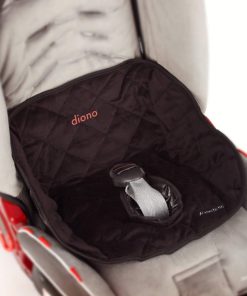 Alternative view of Diono Universal Seat Protector Dry Seat, Waterproof Cushion Keeps Car Seat or Stroller Dry and Protected, Black