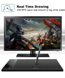 Graphics Drawing Tablet M708 UGEE 10 x 6 inch Large Active Area Drawing Tablet with 8 Hot Keys, 2048 Levels Pen, UGEE M708 Graphic Tablets for Paint, Digital Art Creation Sketch 11 81KcFb9anjL