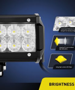 Nilight Led Light Bar 2PCS 36w 6.5Inch Flood Led Off Road Lights Super Bright Driving Fog Light Boat Lights Driving Lights Led Work Light SUV Jeep Lamp,2 Years Warranty 2PCS 6.5" 36w Flood Light Bar 12 81Kk9VsP0NL