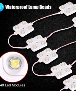 AUDEW 40 Led White Interior Lights Kit,12V LED Ceiling Lights Kit For LWB Van Trailer Lorries Sprinter Ducato Transit Boats VW 11 81MNDul4zBL