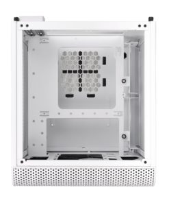 Thermaltake Core V1 Snow Edition SPCC Mini ITX Cube Computer Chassis CA-1B8-00S6WN-01 V1 Cube Snow 17 81NBAyHOTfL