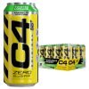 Cellucor C4 Original Carbonated Zero Sugar Energy Drink, Pre Workout Drink + Beta Alanine, Sparkling Twisted Limeade, 16 Fluid Ounce Cans (Pack of 12 in 1 box) 16 Fl Oz (Pack of 12) - $21.95