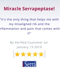 iSerra 250,000 SPU Serrapeptase Enzyme - 90 Maximum Strength Capsules - Up to 12x More Potent Than Other Serrapaptase - Delayed Release Technology - High Potency Non-GMO, Gluten Free, Vegan. 1 Pack 10 81Pr2zE36DL