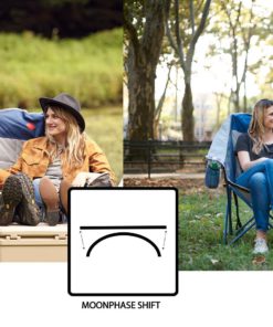 OmniCore Designs MoonPhase Home-Away LoveSeat Heavy Duty Oversized Folding Double Camp Chair Collection (Single, Double, Triple) Double Loveseat 9 81QOSVQ4s7L