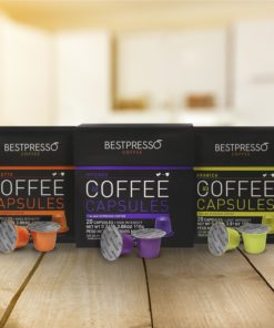 Bestpresso Coffee for Nespresso OriginalLine Machine 120 pods Certified Genuine Espresso Variety Pack, Pods Compatible with Nespresso OriginalLine 5 81RAgq2ZcYL