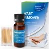 Evagloss Wart Remover Liquid - Maximum Strength- Painlessly Removes Common and Plantar Warts- BONUS Cotton Swabs 25 81RfKHzpAeL