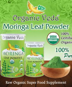 Organic Moringa Leaf Powder (16Oz -1Lb). USDA Certified Organic. Raw Green Super Food, Energy Boost, Multivitamin, Healthy Nutrition and Metabolism. Non GMO and Gluten Free. In a Food Grade Container. 16 Oz - $26.95