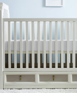 Safety 1st Heavenly Dreams White Crib & Toddler Bed Mattress for Baby & Toddler, Water Resistant, Lightweight, Hypoallergenic, Green Guard Gold Certified 22 81SE1wfIipL