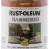 Rust-Oleum 239074 Hammered Metal Finish, Copper, 1-Quart (Packaging may vary)