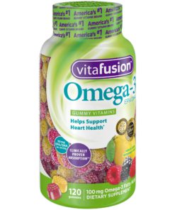 Vitafusion Omega-3 Gummies, 120 Count 120 Count (Pack of 1) 13 81Sk2Ks4cYL