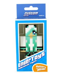 Alternative view of EnderToys Panda Girl Teal Action Figure Toy, 4 Inch Custom Series Figurines