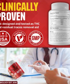 THC Detox Made in USA - BIO-Cleanse - Liver Detox, Urinary Tract & Kidney Cleanse - 5 Day Detox - Broad-Spectrum Toxin Cleanse - Natural THC Remover - Milk Thistle, Cranberry - Vegetarian Capsules 13 81VNKhyfCVL