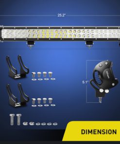 Alternative view of Nilight 25" 162W Led Light Bar Flood Spot Combo Waterproof Driving Lights Off Road Lights for SUV UTE Truck ATV UTV ,2 Years Warranty