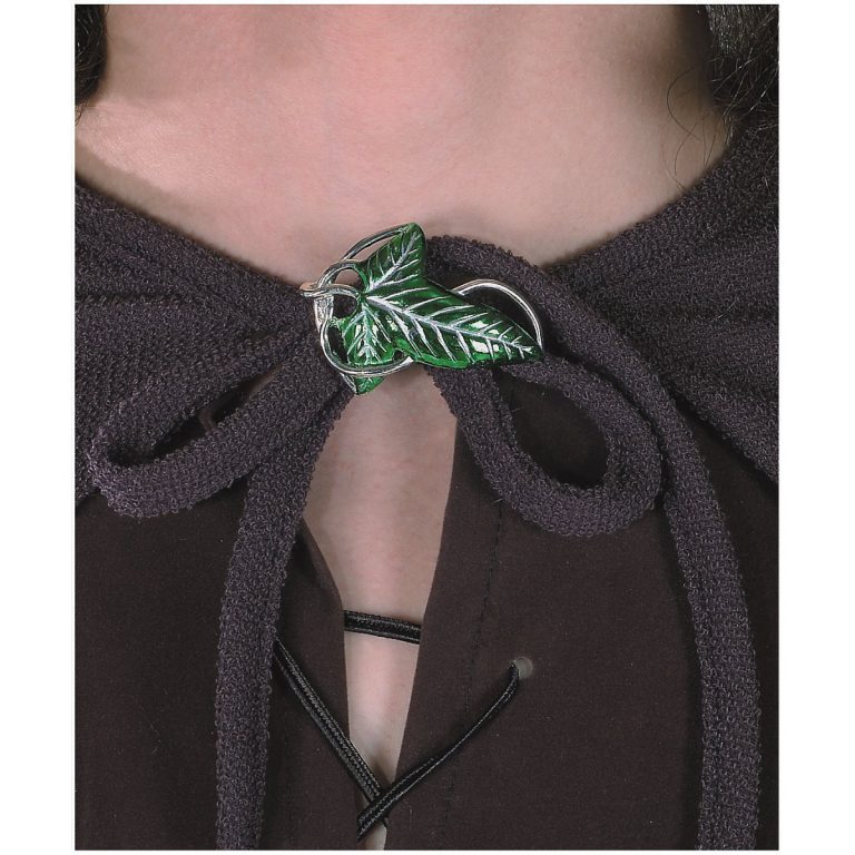 Elven Cloak Leaf Clasp Costume Accessory - $14.95