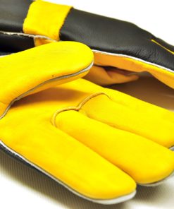 14.5" Long Premium Leather Gloves, BBQ gloves, Grill and Fireplace Gloves, Cotton lining with Kevlar stitch, Heat Resistant Gloves, animal handling gloves, bite-proof gloves Grain Finish Back/Suede Finish Palm. 17 81adb22BXcvL