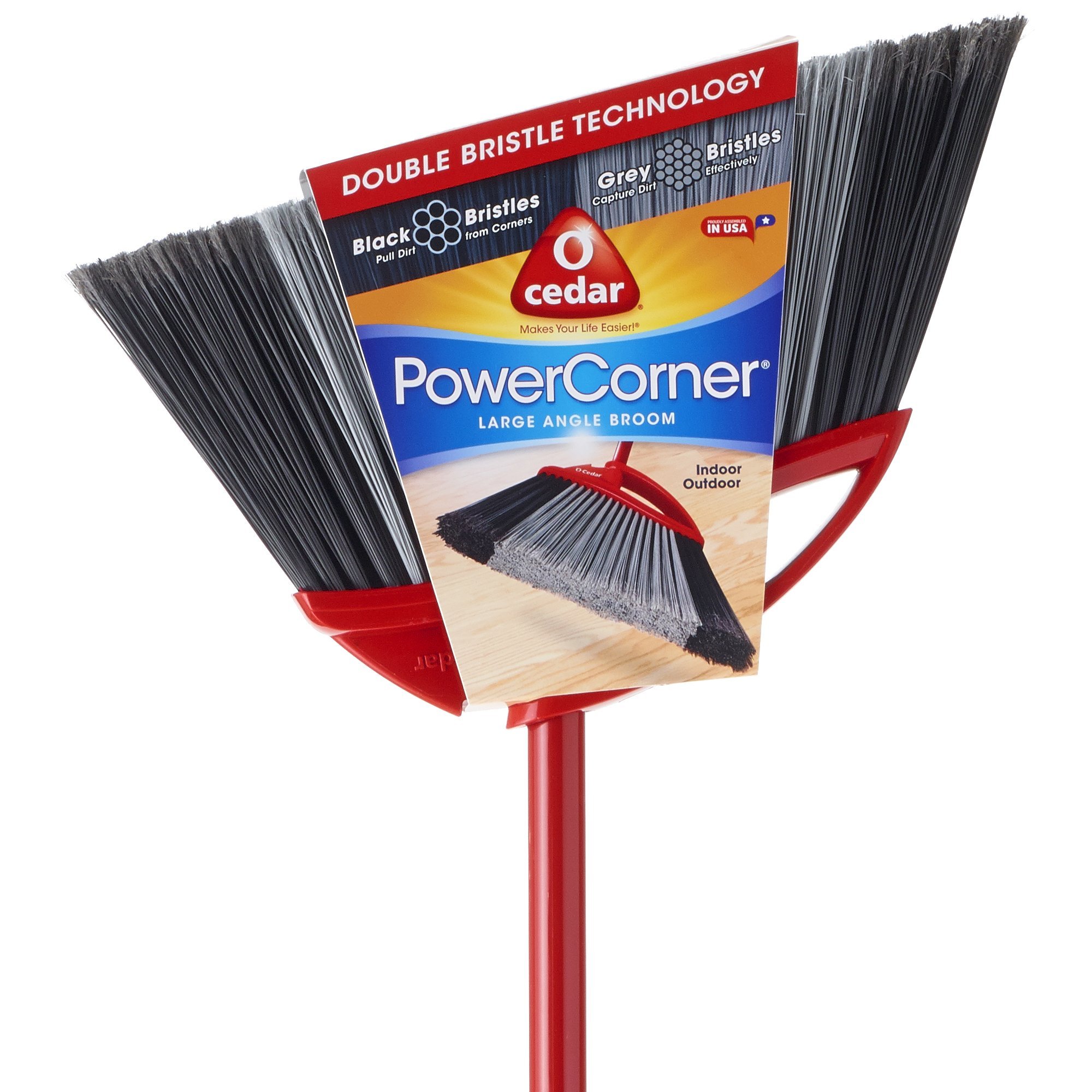 O-Cedar Power Corner Large Angle Broom 1 - $25.95