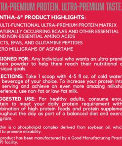 BSN SYNTHA-6 Whey Protein Powder, Micellar Casein, Milk Protein Isolate, Chocolate Milkshake, 48 Servings (Packaging May Vary) 19 81bHbnm9OaL