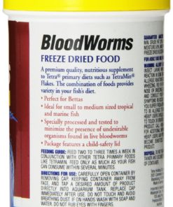Tetra Blood Worms Freeze Dried Treat 0.28-Ounce, 100-Ml 7 81boVZmbCKL