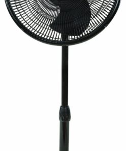 Lasko FBA 2521 Oscillating Stand Fan, 16-Inch, Black, 1-Pack,