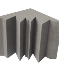 Alternative view of Set of 4 - Acoustic Foam Acoustic Studio Soundproofing Corner Wall 12" X 12" X 24" 4 PACK