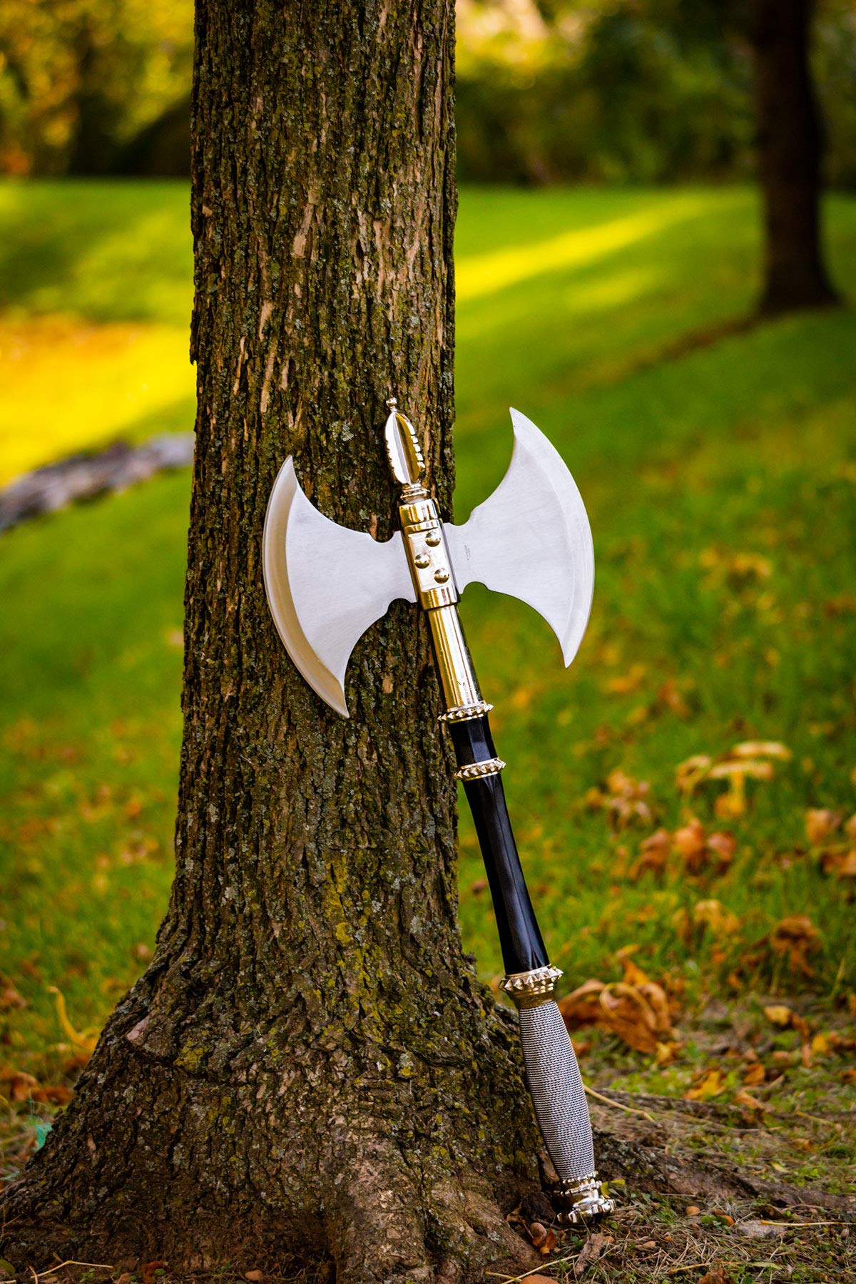 double bladed battle axe