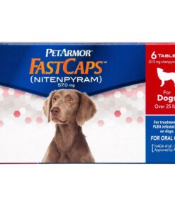 PetArmor 6 Count FastCaps for Dogs 25 lb & Above 13 81faB XeMeL