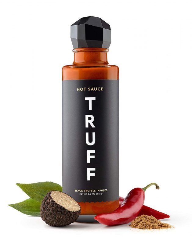 TRUFF Hot Sauce, Gourmet Hot Sauce with Ripe Chili Peppers, Black Truffle, Organic Agave Nectar, An ultra unique Flavor Experience in a 6 oz Bottle