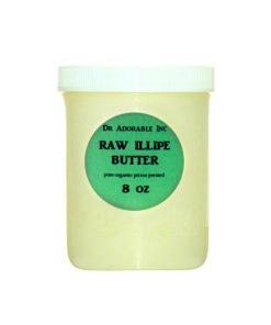 RAW Illipe Butter Organic 100% Pure 8 Oz