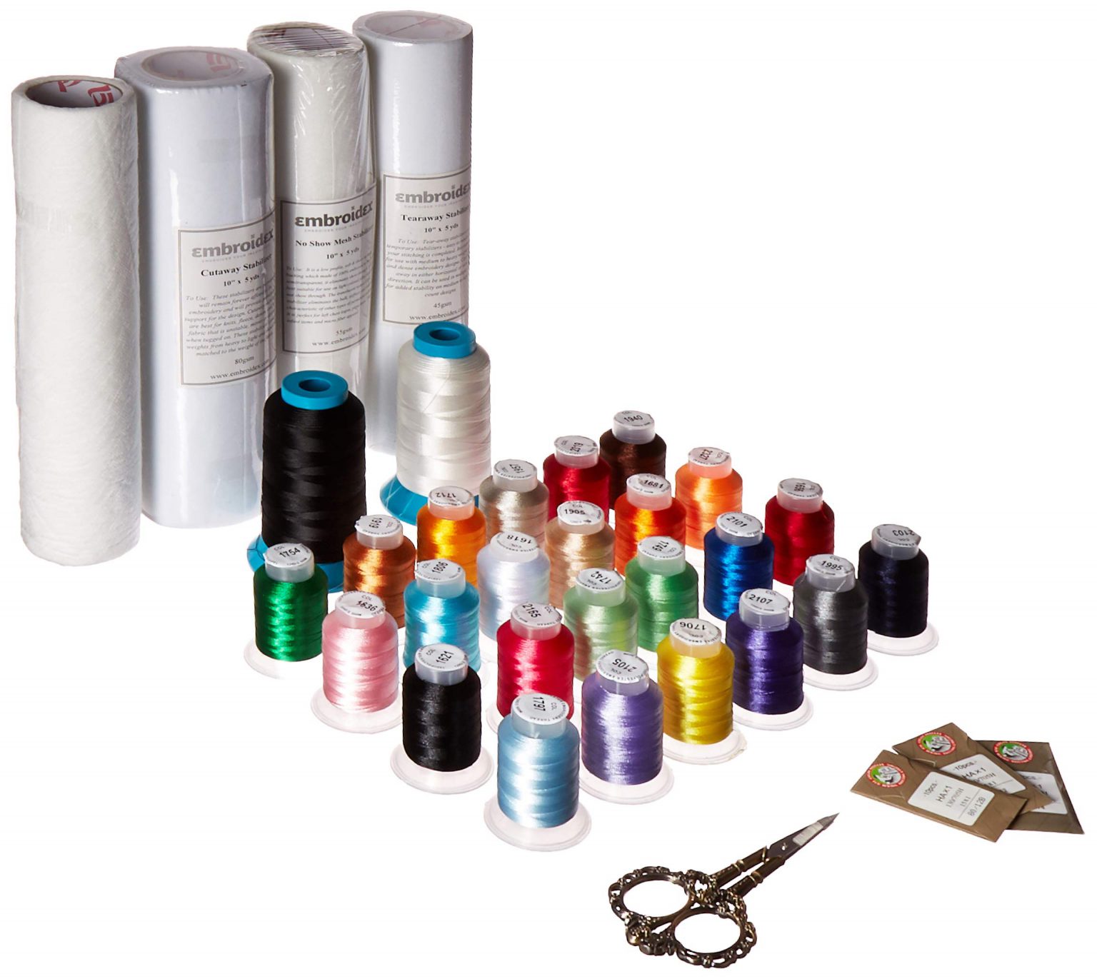 Embroidex Embroidery Machine Starter Kit Everything Needed to Do