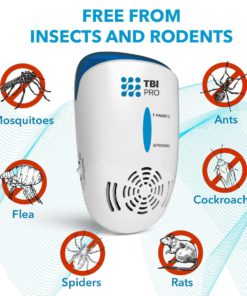 UPGRADED Ultrasonic Pest Repeller Wall Plug-in - Most Effective 2019 Electromagnetic & Ionic Indoor Anti Mouse, Ant, Mosquito, Cockroach Control - Safe & Quiet Device, Night Light - 2000 Sq. Ft (1) 11 81iq1x7A13L