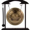 Zen Art Brass Feng Shui Desktop Gong by Asian Home 13 81it uiA2B3L