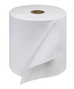 Tork Universal RB8002 Hardwound Paper Roll Towel, 1-Ply, 7.87" Width x 800' Length, White (Case of 6 Rolls, 800 per Roll, 4,800 Feet) 1 Case 14 81lqr112RkL