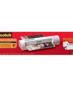 Scotch Thermal Laminator, 2 Roller System for a Professional Finish, Laminate up to 9" Wide (TL901) TL901C 6 81m2XSAMDFL