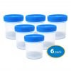 Urine Specimen Collection Cups with Lids, 90ml (6 Pack) 6 Pack - $18.95