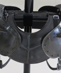 NAUTICALMART Dark Gothic Steel Gorget Neck Armor and Pauldron 5 81mBOhcTvHL