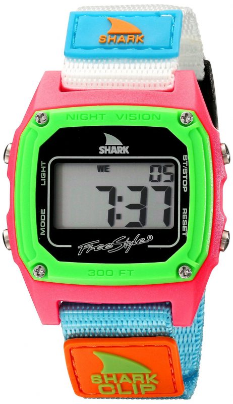 Freestyle USA Shark Clip Watch White - Swiftsly