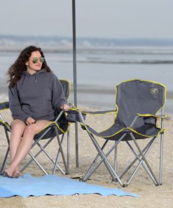 QuikShade 150239 Quik Chair Heavy Duty Folding Camp Chair - Grey X-Large 7 81mVqoQU2BLL
