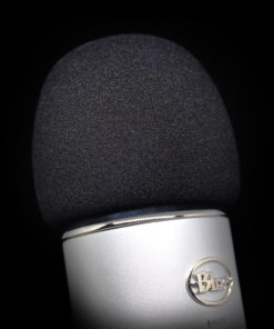 Professional Foam Windscreen for Blue Yeti - Covers Other Large Microphones, such as MXL, Audio Technica and Many More - Quality Sponge Material Makes This The Perfect Pop Filter for your Mic - Black 11 81nnf5b28zL