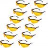 AmazonBasics Blue Light Blocking Safety Glasses, Anti-Fog, Orange Lens, 12-Count 86 81pMqbt4cFL