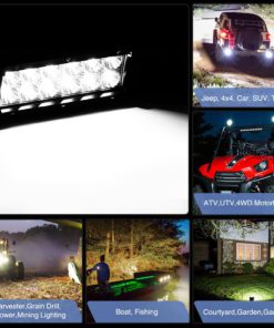 Nilight Led Light Bar 2PCS 36w 6.5Inch Flood Led Off Road Lights Super Bright Driving Fog Light Boat Lights Driving Lights Led Work Light SUV Jeep Lamp,2 Years Warranty 2PCS 6.5" 36w Flood Light Bar 9 81rqdsFldaL