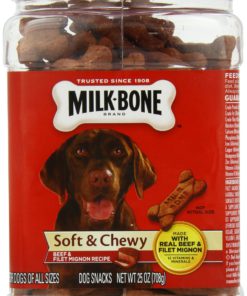 Alternative view of Milk-Bone Soft & Chewy Beef & Filet Mignon Recipe Dog Treats, 25-Ounce 25 oz