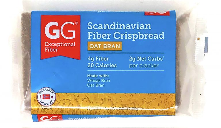 GG Scandinavian Fiber Crispbread with Oat Bran - 10 Pack (3.5 ounce-100 gram) - The Appetite Control Cracker - $30.95