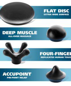 Wahl Deep Tissue Percussion Therapeutic Handheld Massager - Blue - Has Variable Intensity to Releive Pain in the Back, Neck, Shoulders, & Muscles - The Brand Used By Professionals - 4290-300 15 81xWtVWeByL