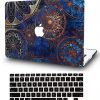 LuvCase 2 in 1 Rubberized Plastic Hard Shell Case Cover with Keyboard Cover Compatible MacBook Old Pro 13" Case (CD Drive) A1278, Release Early 2012/2011/2010/2009/2008 (Bohemian Pattern) A1278 Old Pro 13" CD Drive (2009) Bohemian with Keyboard Cover 15 9112jTGJZBL