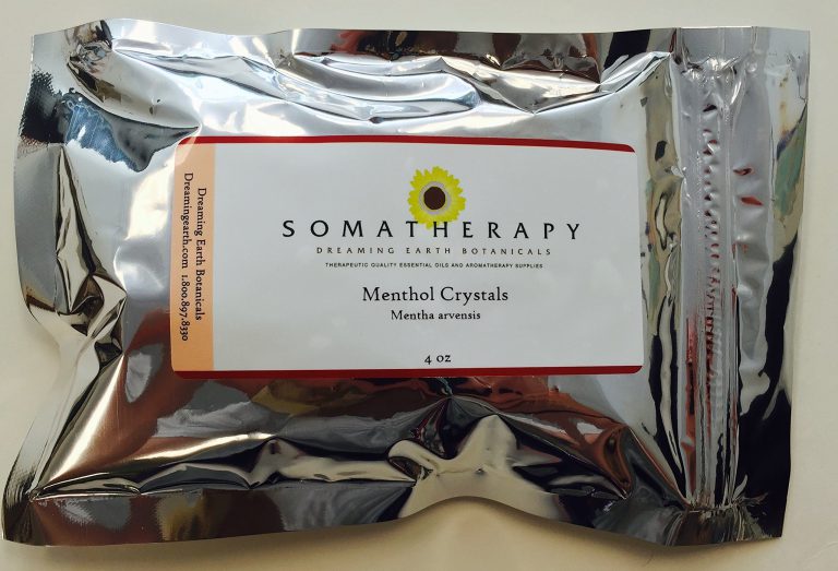 SomaTherapy Menthol Crystals, 4 oz by Dreaming Earth Botanicals