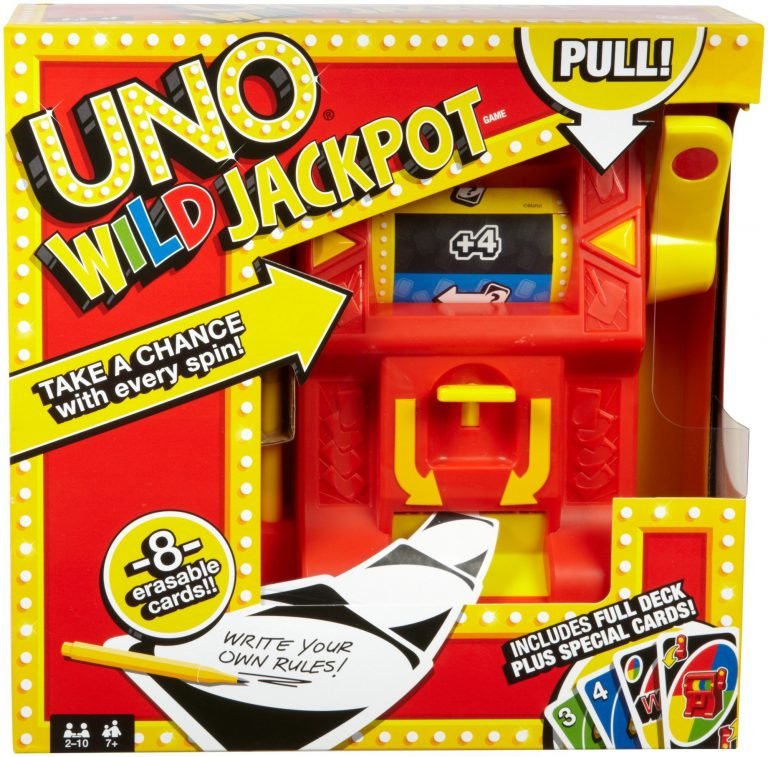 Mattel Games Uno Wild Jackpot Game