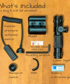 Cosy Meadow Ultimate Laser Sight Beam | Adjustment Dials & Pressure Switch | Works with Bug & A Fly Salt Gun 2.0 & All Versions of Insect Assault Shotgun | Airsoft BB Pump Shooter Rifles 1 Ultimate Single Pack 11 915L3JQkC2L