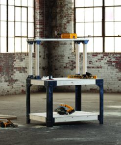 2x4basics 90164 Custom Work Bench and Shelving Storage System, Black 18 91Bc2BX9lQxL