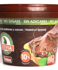Alternative view of Torras Sugar and Gluten Free Hazelnut Spread sweetened with maltitol and Stevia - 2 Pack (7 oz. each)