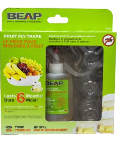 Alternative view of BEAPCO Fruit Fly Traps, Non Toxic Indoor Live Catcher/Killer, 6-Pack
